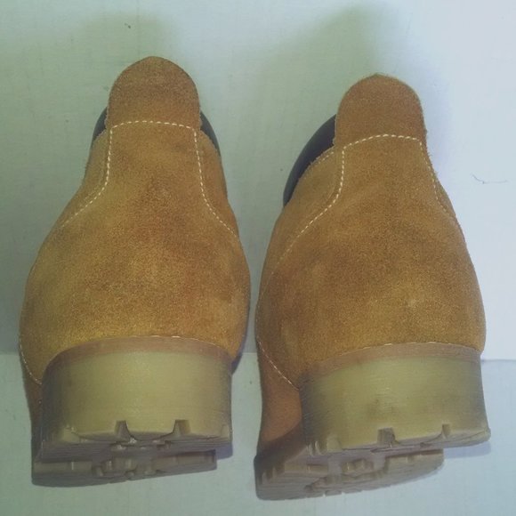 Vintage rare suede leather hiking boots shoes - Picture 7 of 12